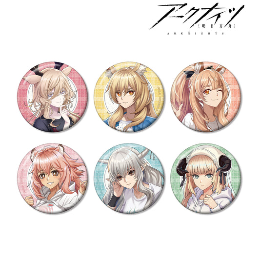 《明日方舟》描繪插圖 購物版 交易閃光徽章 缶章 ver.B單位/盒 【完整盒裝/6包裝】