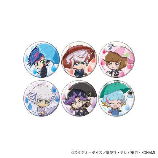 遊☆戱☆王VRAINS_罐頭徽章10/梅雨版 箱裝(全6種)(迷你角色插圖)【全套箱裝/6個裝】