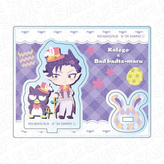 魔入侵了！入間君×《三麗歐》_亞克力支架 納貝利烏斯·卡爾艾戈×壞壞丸 復活節版。