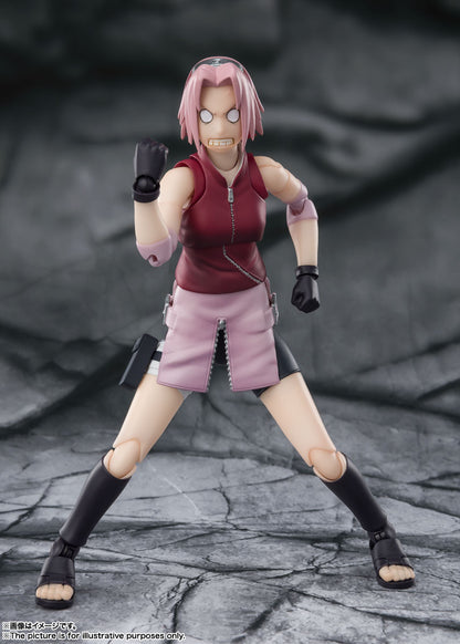 《火影忍者》-Naruto- 疾風傳 S.H.Figuarts 春野櫻 -師傅傳授的不服輸精神-再版