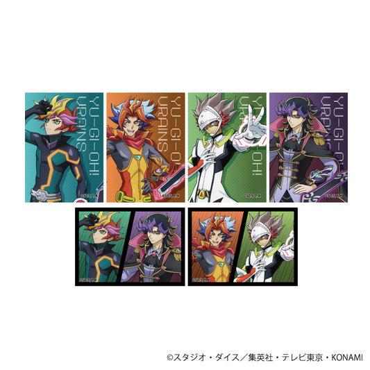 遊☆戲☆王VRAINS_畫布板迷你01/完整套裝(共6種)(描繪下來的插圖)【完整禮盒/6個裝】