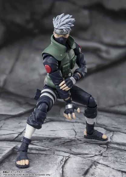 《火影忍者》-Naruto- 疾風傳 S.H.Figuarts 博人風間 -勇名轟轟的寫輪眼英雄-