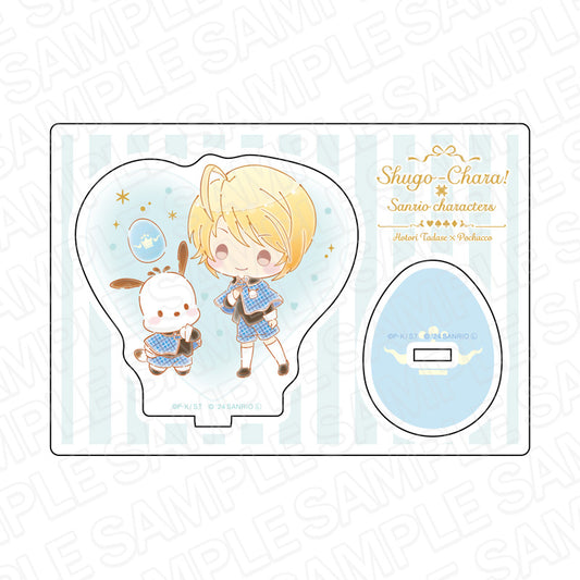 守護甜心!×《Sanrio》_心形支架 邊裡唯世×波奇兔