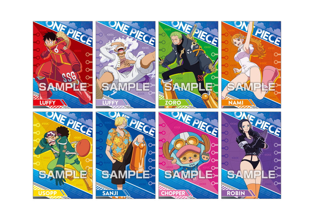 ONE PIECE 明信片口香糖 蛋頭篇 【整箱/20包裝】