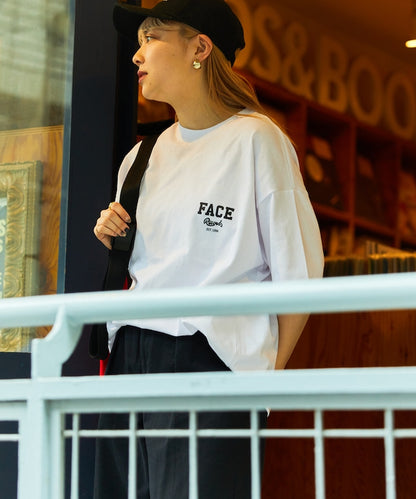 Face Records×FREAK'S STORE 聯名 大尺寸 後背印花 圓領T恤【限定款】