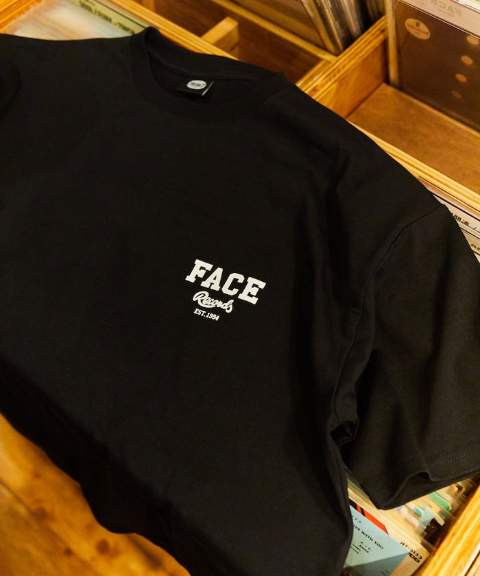 Face Records×FREAK'S STORE 聯名 大尺寸 後背印花 圓領T恤【限定款】