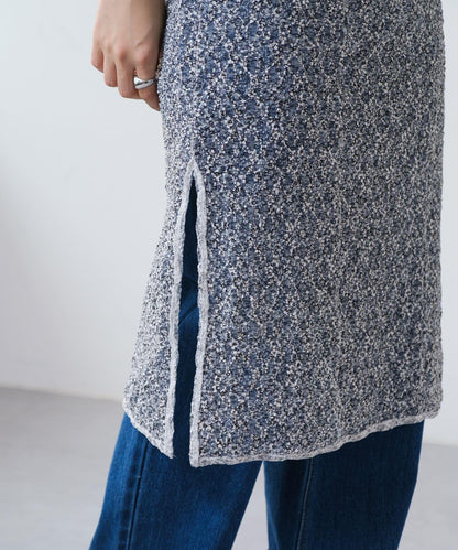 【Kastane】蕾絲花邊短袖連衣裙