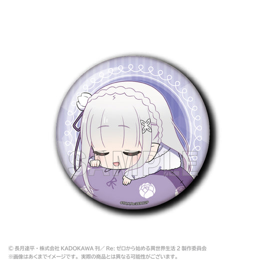 《Re:從零開始的異世界生活》_柔軟小姐罐頭徽章 艾米莉亞