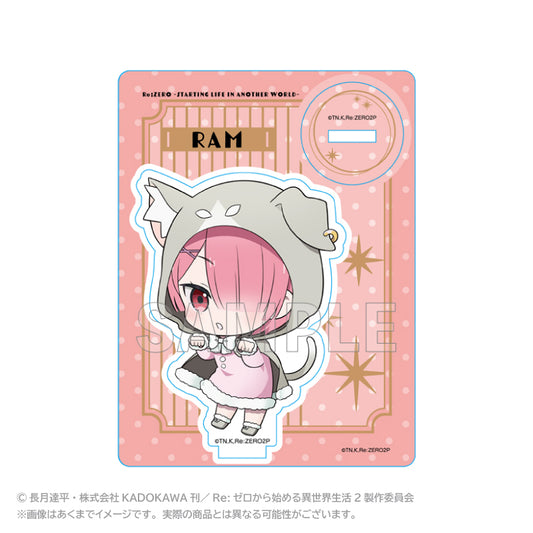 《Re:從零開始的異世界生活》亞克力立牌帶披風和帽子版本 蘭姆
