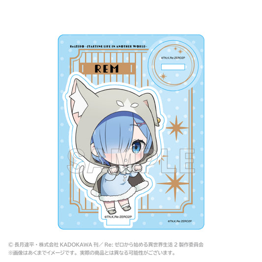 《Re:從零開始的異世界生活》亞克力支架附帶披風和帽子版本 蕾姆