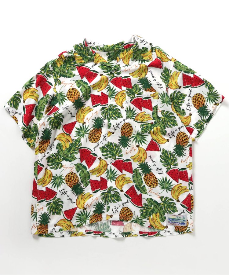 【連衣裙】度假風夏威夷襯衫成人