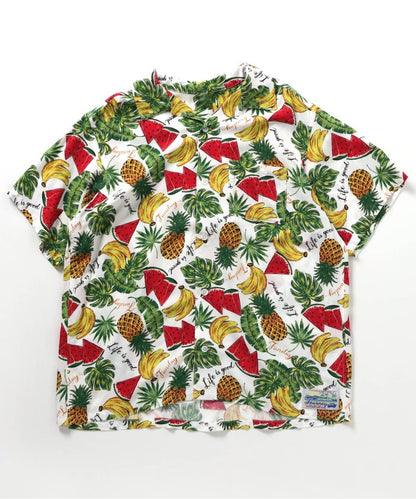 【連衣裙】度假風夏威夷襯衫成人