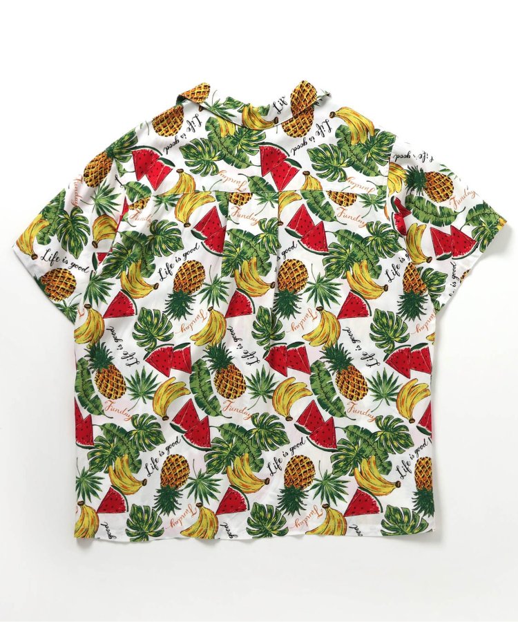 【連衣裙】度假風夏威夷襯衫成人