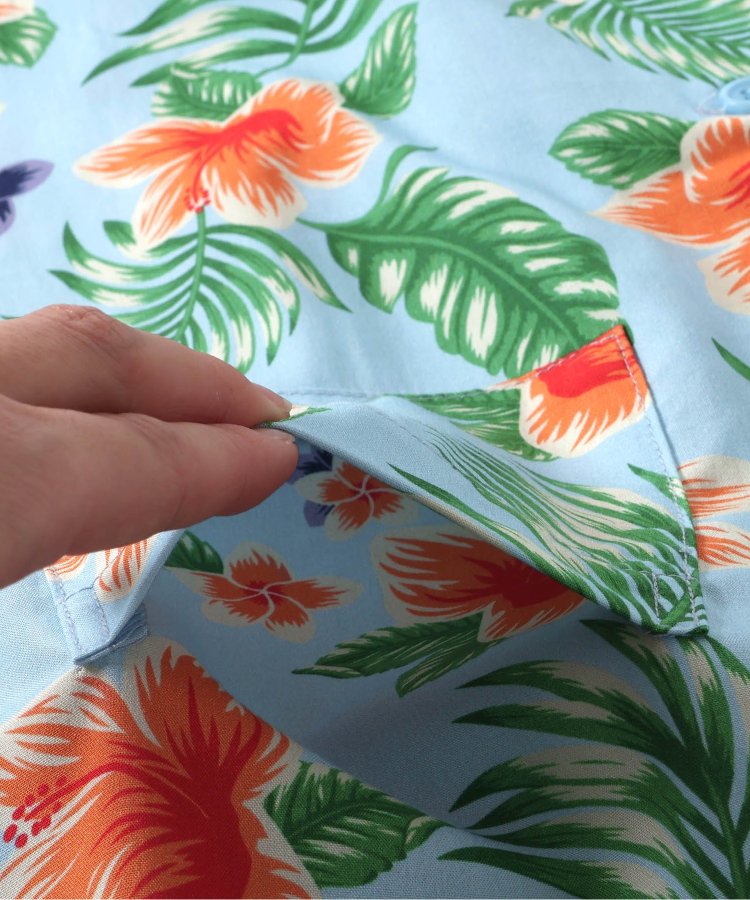 【連衣裙】度假風夏威夷襯衫成人