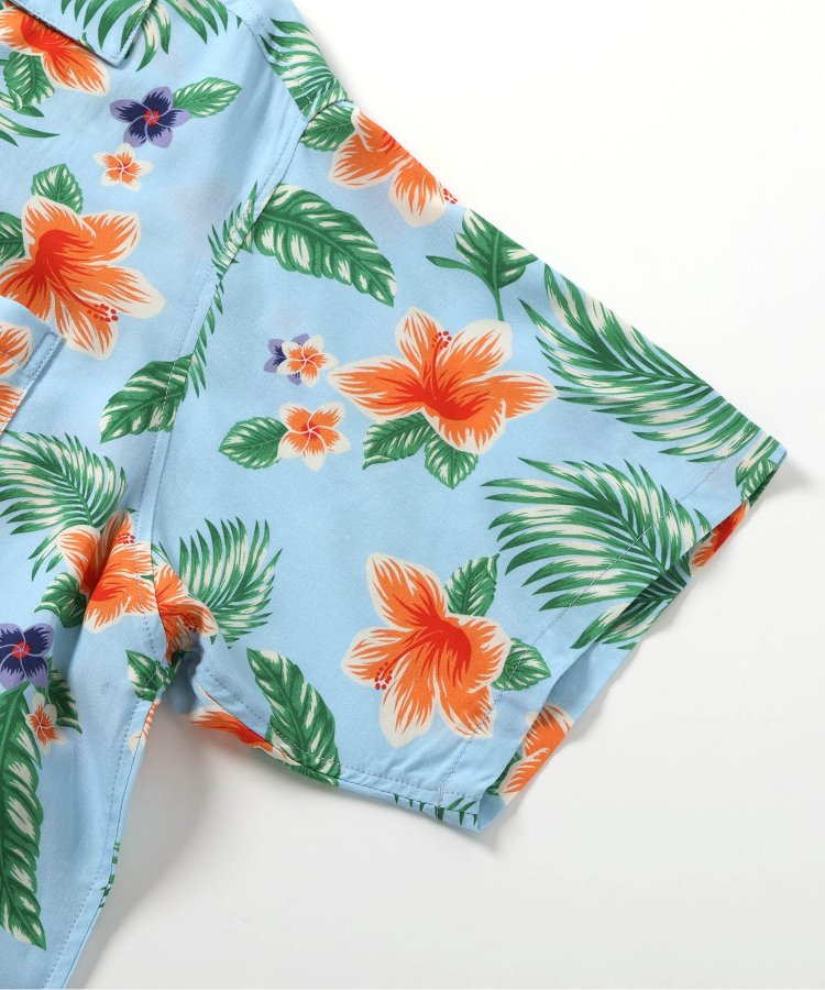 【連衣裙】度假風夏威夷襯衫成人