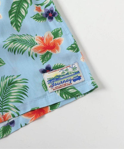 【連衣裙】度假風夏威夷襯衫成人