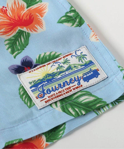 【連衣裙】度假風夏威夷襯衫成人