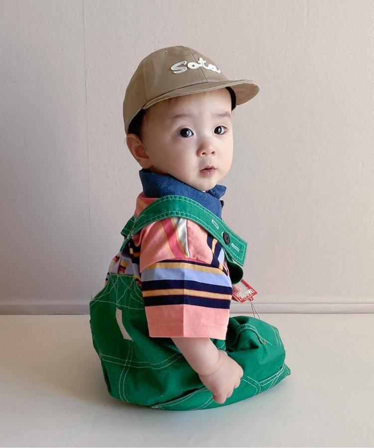 領口修身多色條紋Polo衫部分網絡限定尺碼