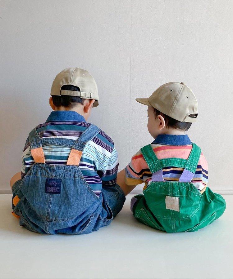 領口修身多色條紋Polo衫部分網絡限定尺碼