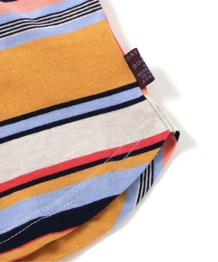 領口修身多色條紋Polo衫部分網絡限定尺碼