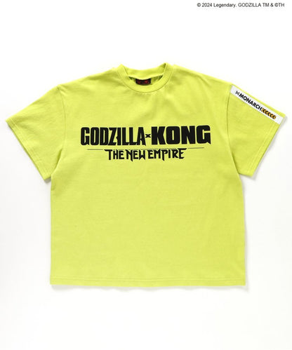 【哥斯拉x金剛 新帝國】印花寬鬆T恤