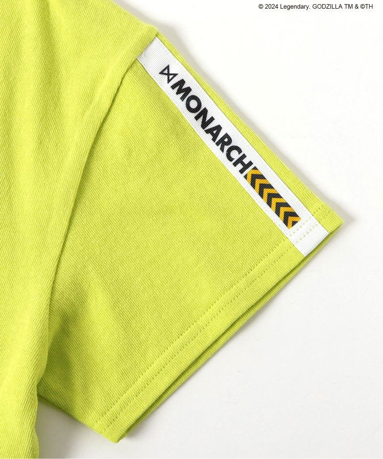 【哥斯拉x金剛 新帝國】印花寬鬆T恤