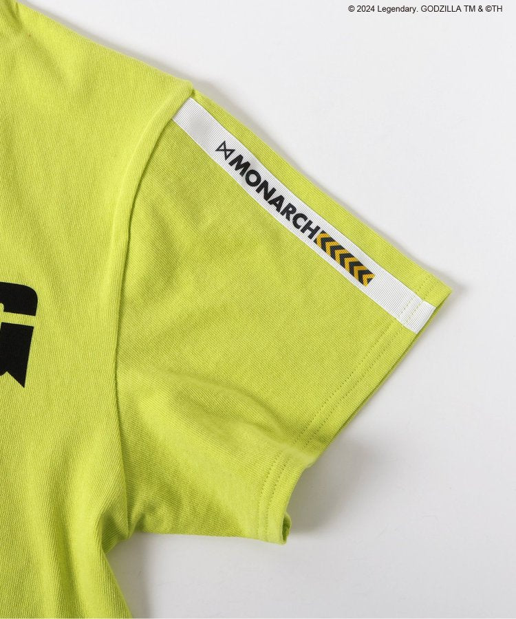 【哥斯拉x金剛 新帝國】印花寬鬆T恤成人