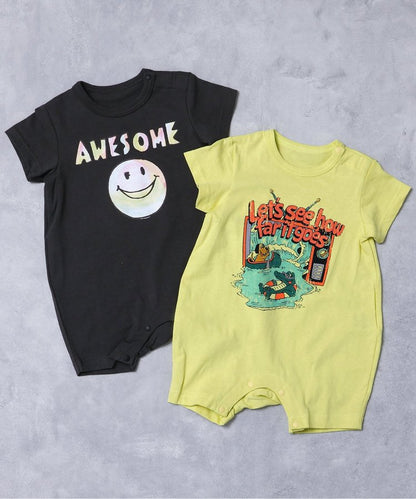 【連衣裙】2款圖案連體褲