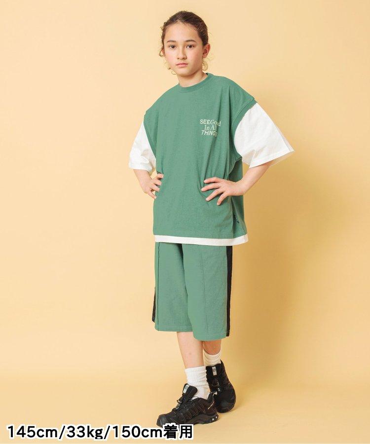 【套裝】網店限定 兒童 短袖T恤褲 五分褲