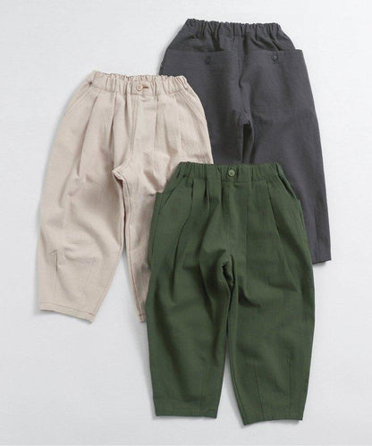 寬鬆折褶褲 10分褲