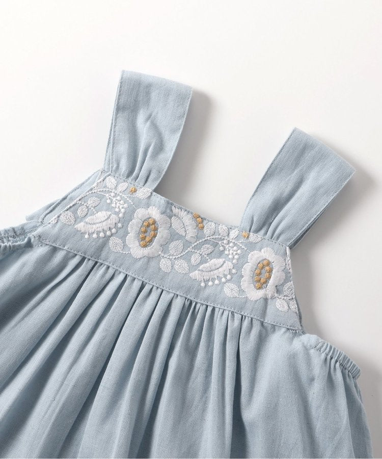 【連衣裙】前後2way印度刺繡連衣裙