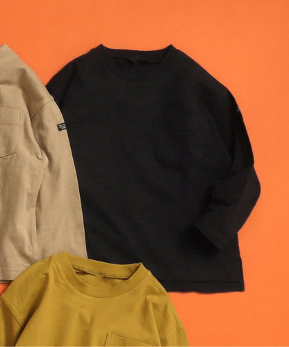 專屬 橫條紋和純色長袖T恤