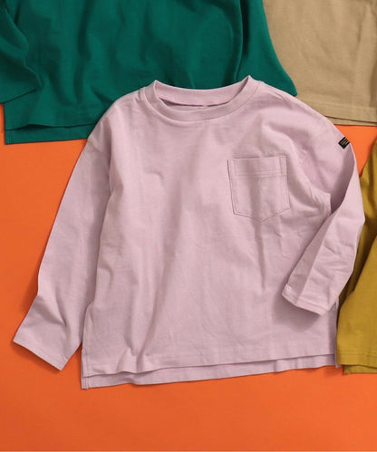 專屬 橫條紋和純色長袖T恤