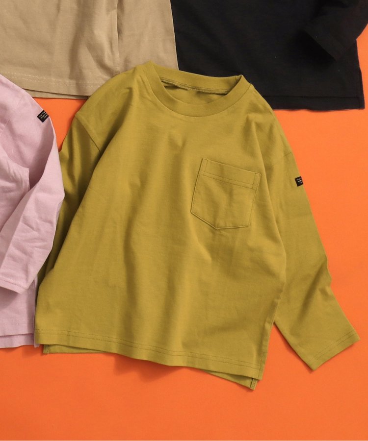 專屬 橫條紋和純色長袖T恤