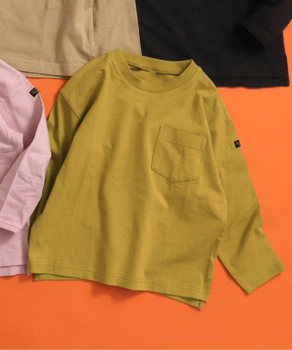 專屬 橫條紋和純色長袖T恤