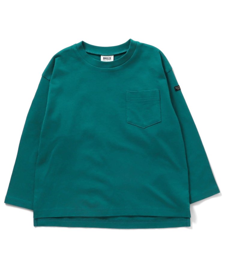 專屬 橫條紋和純色長袖T恤