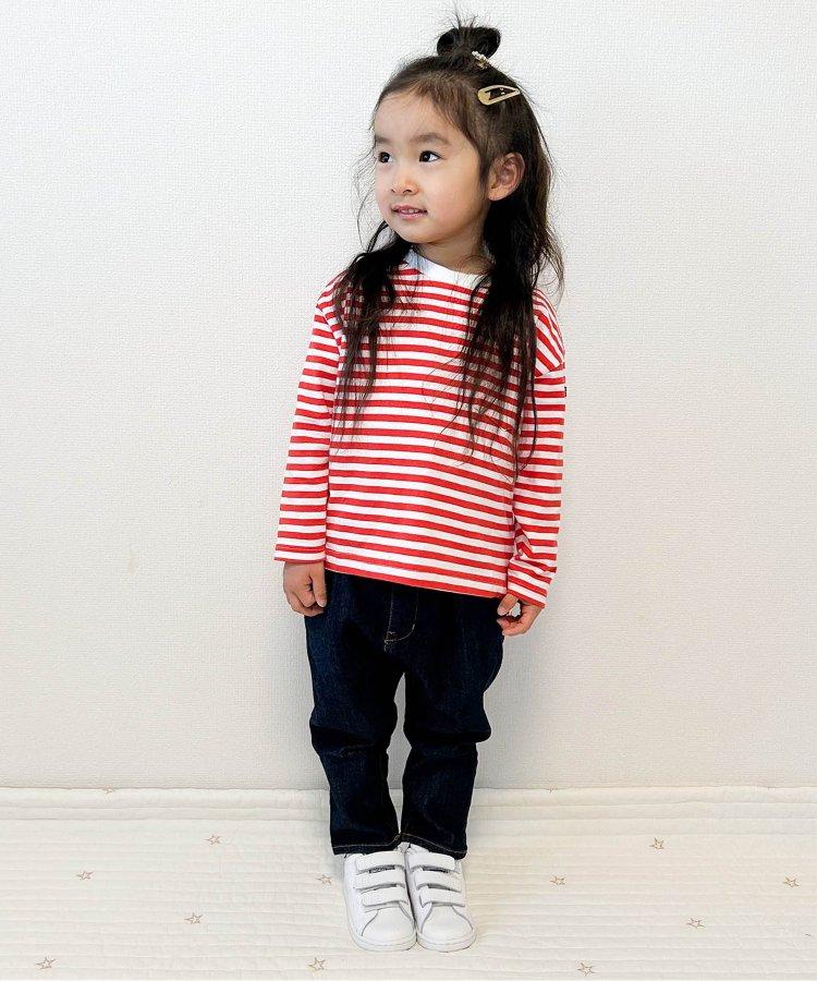 專屬 橫條紋和純色長袖T恤