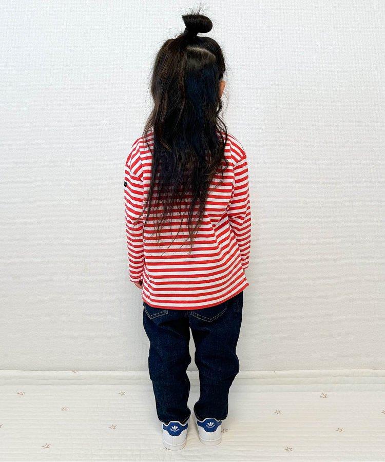 專屬 橫條紋和純色長袖T恤