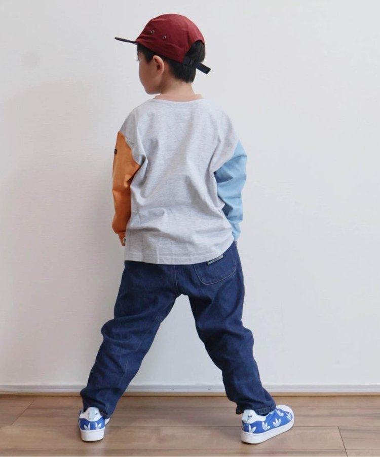 專屬 橫條紋和純色長袖T恤