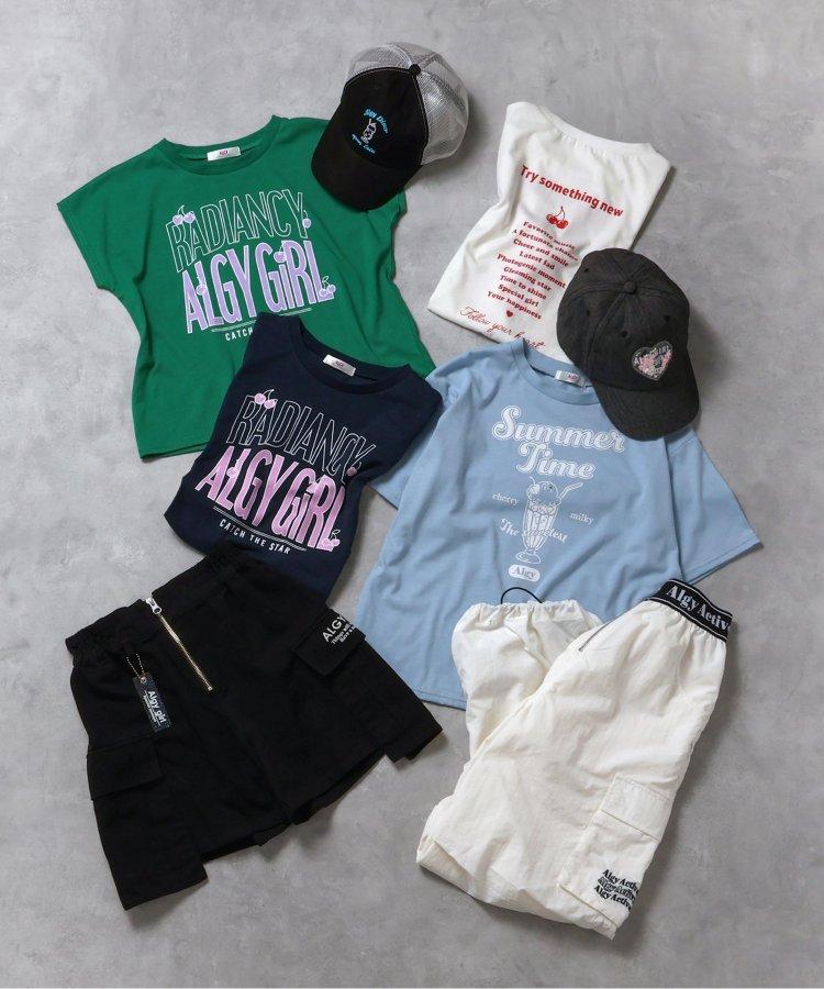 【冰感觸感】【吸水速幹】櫻桃logo T-shirt