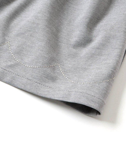 荷葉邊刺繡場合連衣裙套裝【適合正式場合】