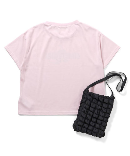 【冰感觸感】【吸水速幹】泡泡袋附帶石標T-shirt