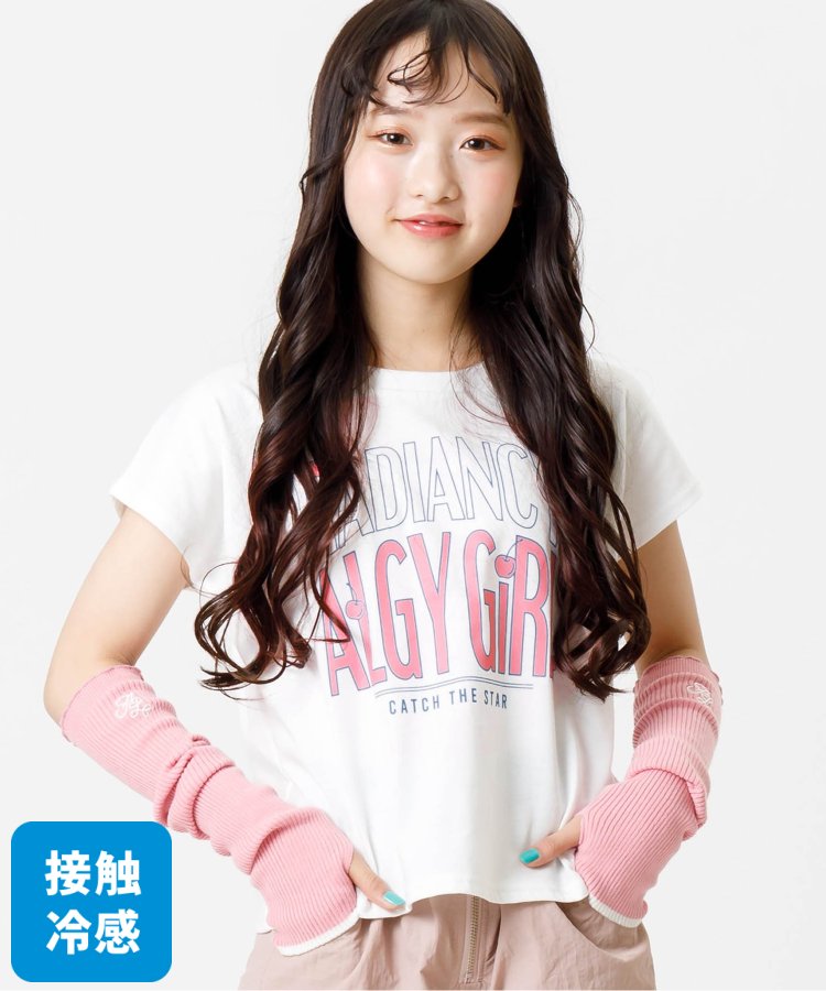 【冰感觸感】【吸水速幹】櫻桃logo T-shirt