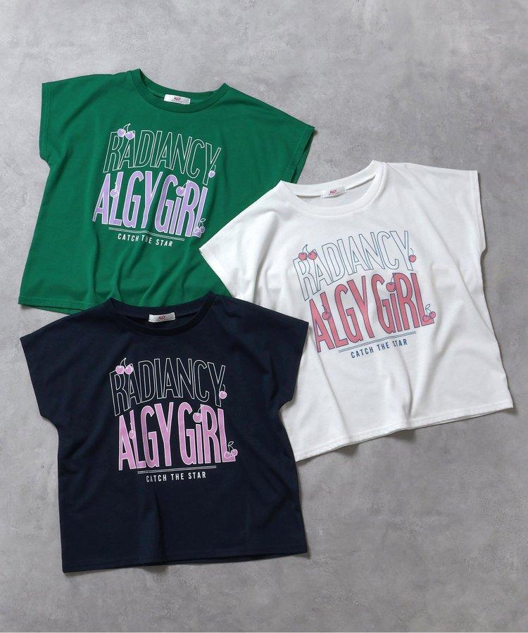 【冰感觸感】【吸水速幹】櫻桃logo T-shirt