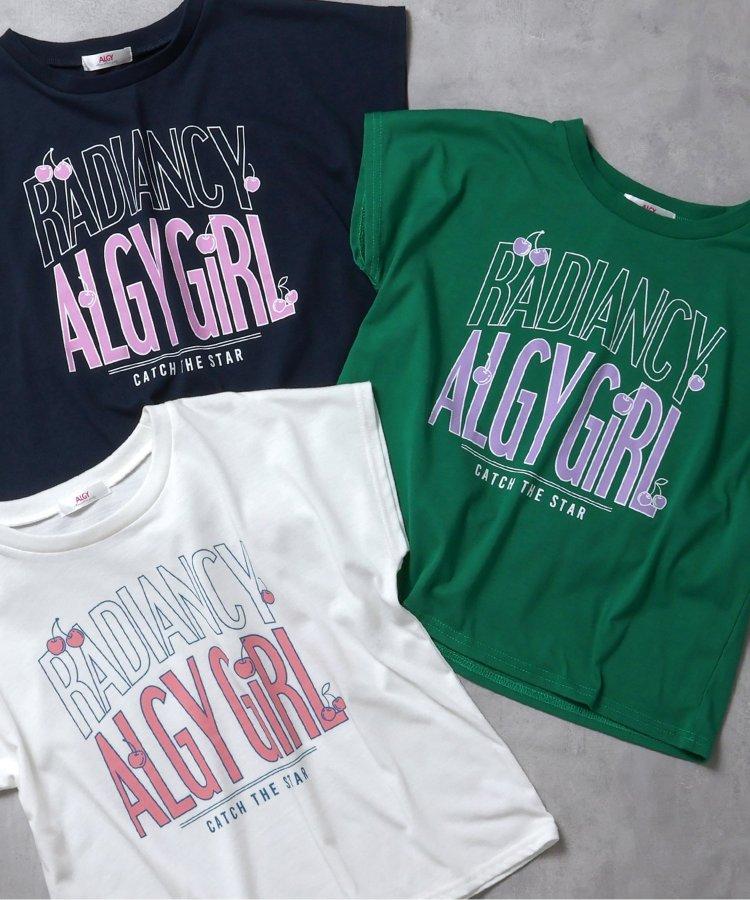 【冰感觸感】【吸水速幹】櫻桃logo T-shirt