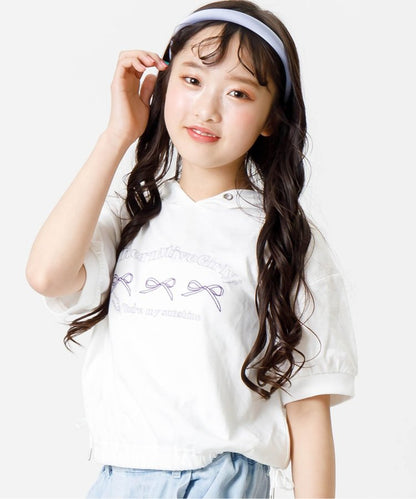 蝴蝶結少女連帽衫