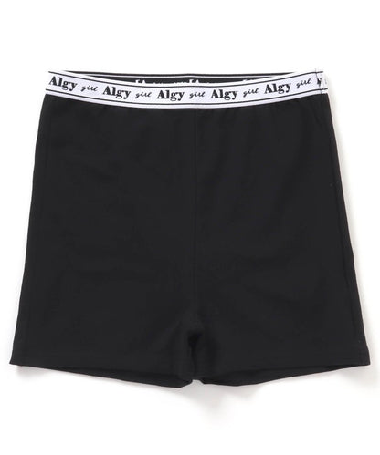 標誌橡膠1/4長度緊身褲