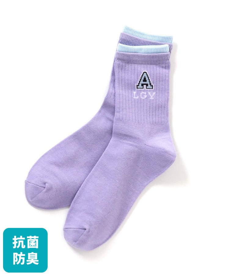 3P抗菌防臭分層風格船襪