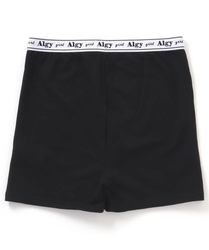 標誌橡膠1/4長度緊身褲