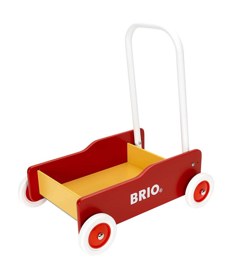 BRIO 手推車紅色